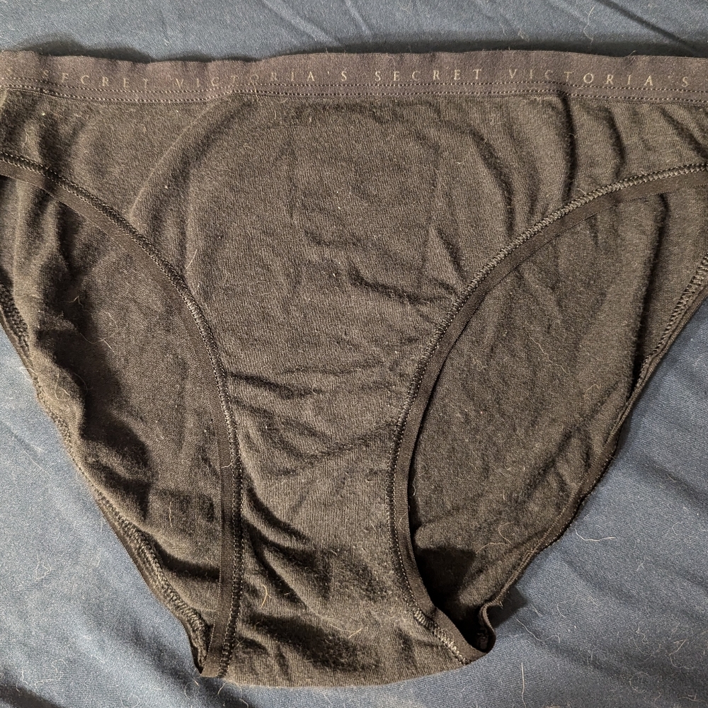 Vintage Victoria's Secret Black panties